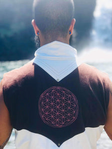 Sacred Geometry Embroidered Men’s Vest