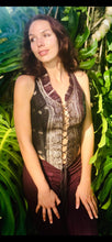 Load image into Gallery viewer, Indian Silk Sari Corset Top
