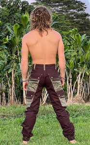 Men's Fitted Heavy Cotton Cargo Pants