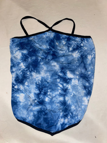 Pointed Hem Halter Top