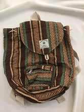 Load image into Gallery viewer, Drawstring Medium Hemp Backpack