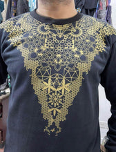 Load image into Gallery viewer, Men&#39;s Long Sleeve Sacred Geometry Shirt