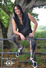 Load image into Gallery viewer, Mens Sacred Geometry Vest with Elvin Hood
