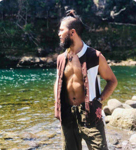 Flower of Life Vest Hoodie