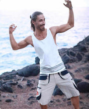 Load image into Gallery viewer, Men&#39;s Cotton Aum Cargo Shorts