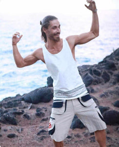 Men's Cotton Aum Cargo Shorts