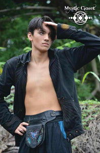 Men's Flower of Life Hooded Jacket