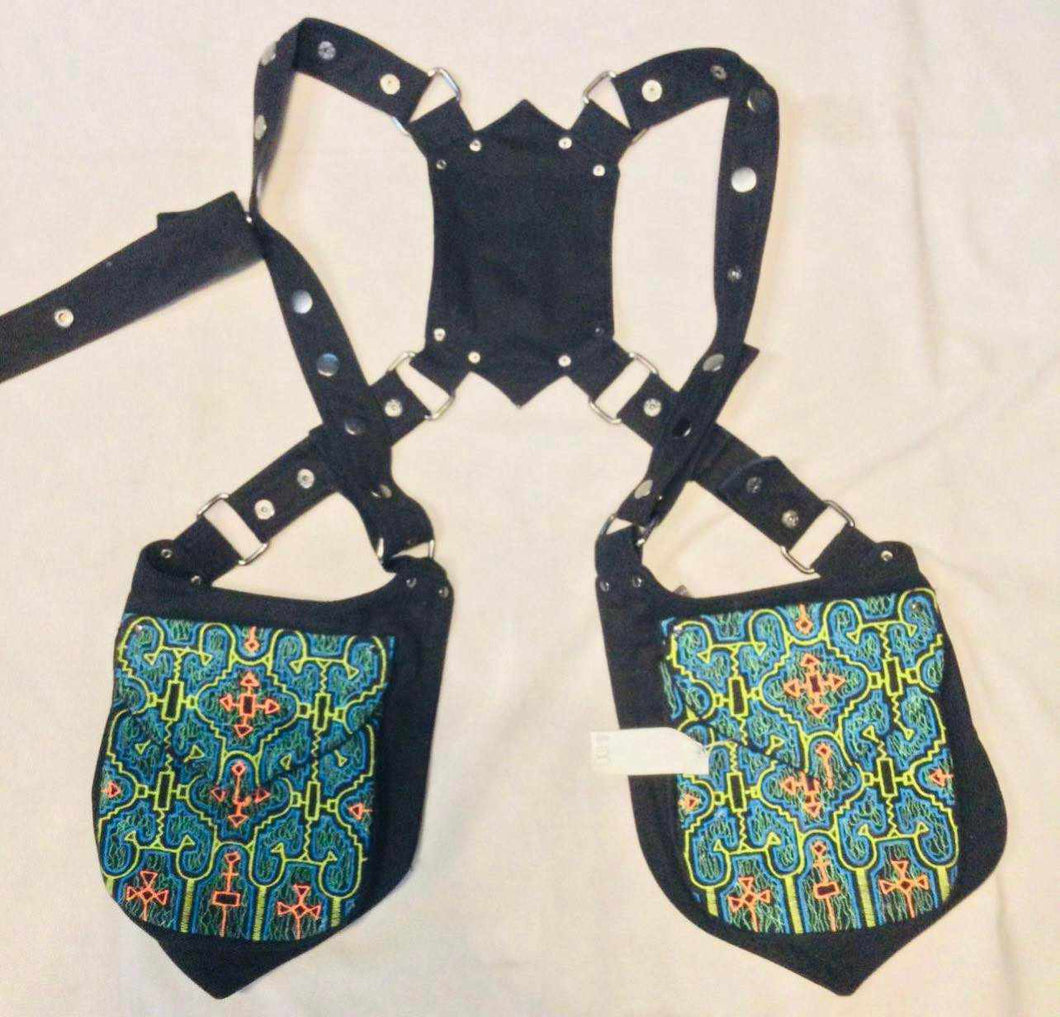 Colorful Shipibo Holster Bag