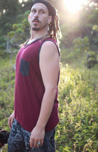 Load image into Gallery viewer, Men&#39;s Tank Top with Sacred Geometry Pocket