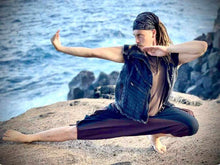 Load image into Gallery viewer, Men&#39;s Long Drop Crotch Shorts with Shiva Trident