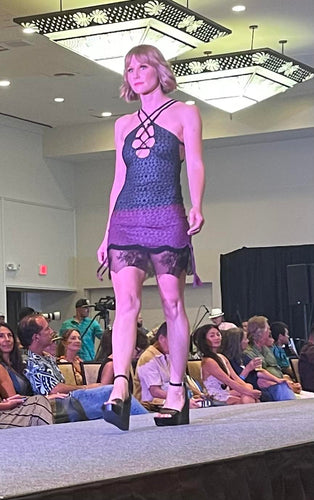 Strappy Sacred Geometry Mini Dress