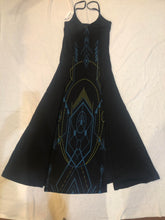 Load image into Gallery viewer, Long Tribal Two Slit Dress
