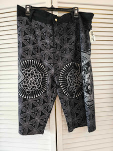 Men's Sacred Geometry Cotton Shorts