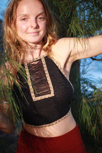 Flower of Life Crop Top