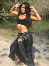 Load image into Gallery viewer, Hooded Silk Sari Brocade Vest