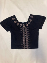 Load image into Gallery viewer, Cotton Block Print Crop Top
