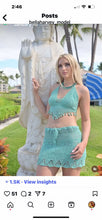 Load image into Gallery viewer, Crochet Halter Top with Fringe
