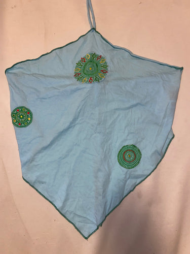 Pointed Hem Mandala Top