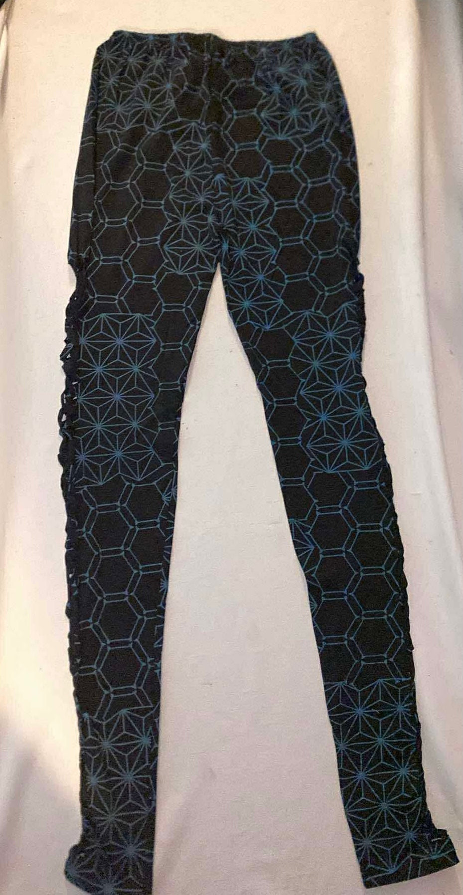 Geometric Razorcut Leggings
