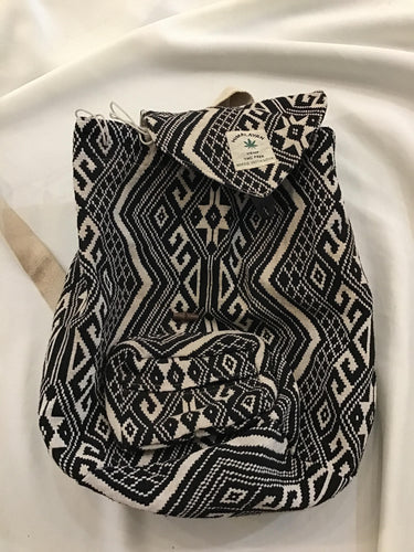 Drawstring Medium Hemp Backpack