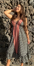 Load image into Gallery viewer, Patterned Silk Slip Dress