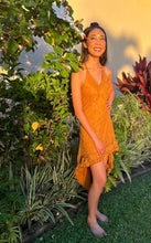 Load image into Gallery viewer, Hi-Low Lace Up Dress
