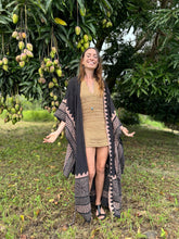 Load image into Gallery viewer, Blockprint Kimono
