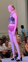 Load image into Gallery viewer, Macrame Printed Booty Shorts