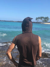 Load image into Gallery viewer, Mens Sacred Geometry Vest with Elvin Hood