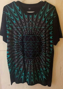 Men's Trippy Sacred Geometry T-Shirt
