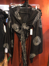 Load image into Gallery viewer, Om Crop Wrap Top
