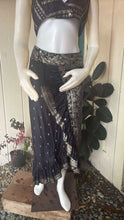 Load image into Gallery viewer, Long Indian Silk Sari Adjustable Skirt