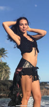 Load image into Gallery viewer, Mini Vest with Ruffle Trim and Lace-up Back