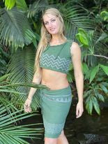 Load image into Gallery viewer, Raw cotton crop top