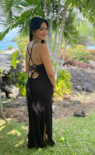 Load image into Gallery viewer, Lace-Up Slip Dress