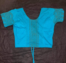 Load image into Gallery viewer, Cotton Block Print Crop Top
