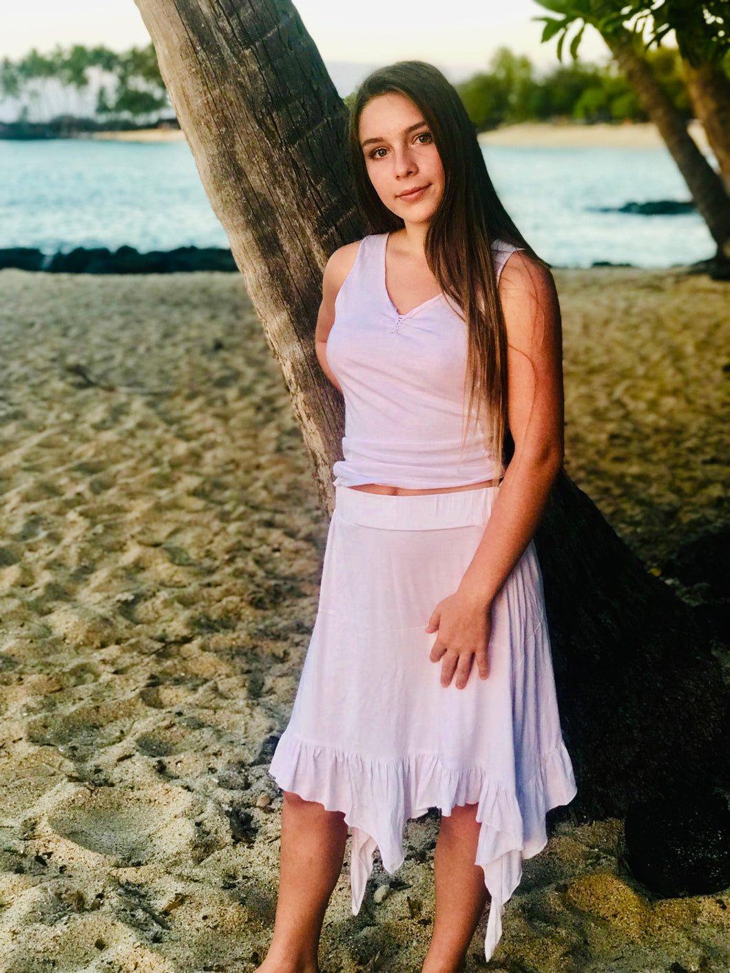 Bamboo Fabric Skirt