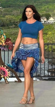Load image into Gallery viewer, Indian Silk Sari Gypsy Skirt
