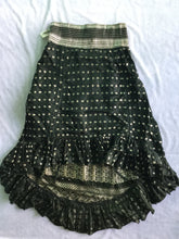 Load image into Gallery viewer, Indian Silk Sari Gypsy Skirt