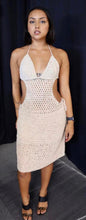 Load image into Gallery viewer, Crotchet Open Back Dress