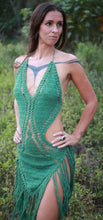 Load image into Gallery viewer, Crotchet Dress with Fringe