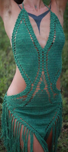 Crotchet Dress with Fringe