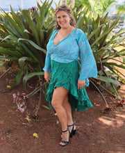 Load image into Gallery viewer, Full Circle Ruffle Wrap Skirt