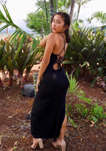 Load image into Gallery viewer, Lace-Up Slip Dress