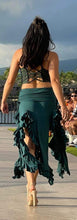 Load image into Gallery viewer, Long Lycra Skirt with Ruffles
