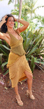 Load image into Gallery viewer, V Halter Top with Lace and Fringe