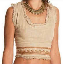 Load image into Gallery viewer, Tribal Block Print Chollie Tank Top