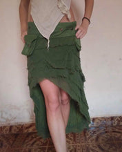 Load image into Gallery viewer, Adjustable Layered Skirt with Pocket