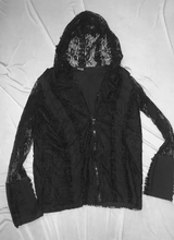 Load image into Gallery viewer, Hooded Lace Jacket