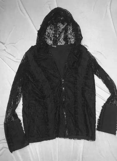 Hooded Lace Jacket